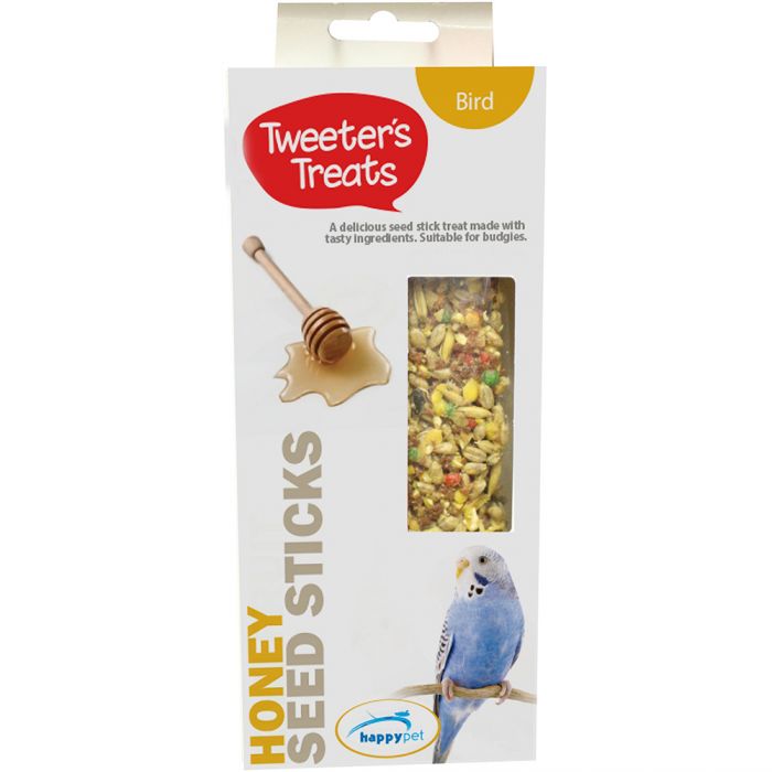 Tweeter's Treats Seed Sticks for Budgies - Honey
