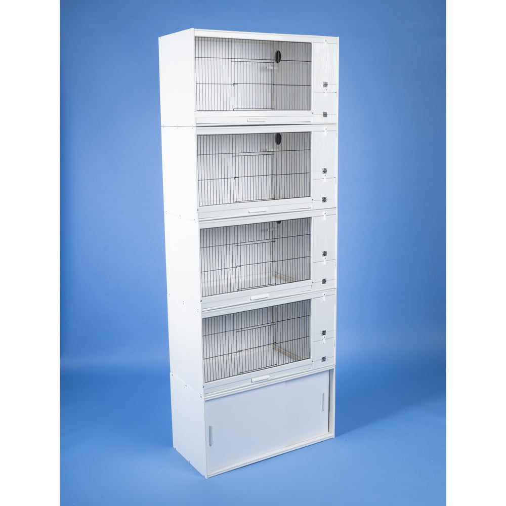 UPVC Plastic Cabinet for 30" Breeding Cages