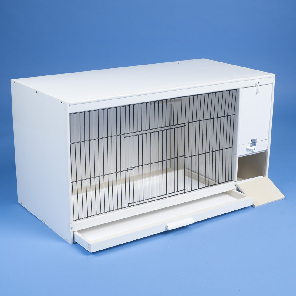 Plastic Budgie Breeding Cage with Nest Box
