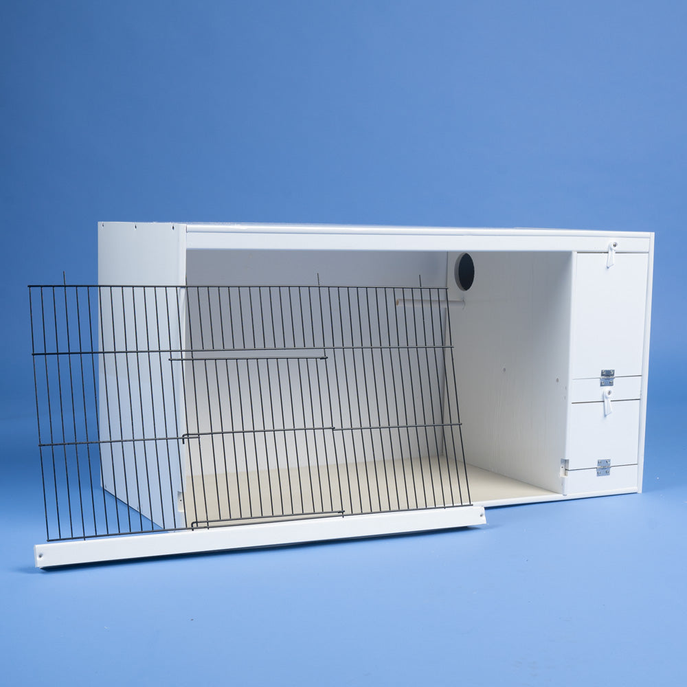 Plastic Budgie Breeding Cage with Nest Box