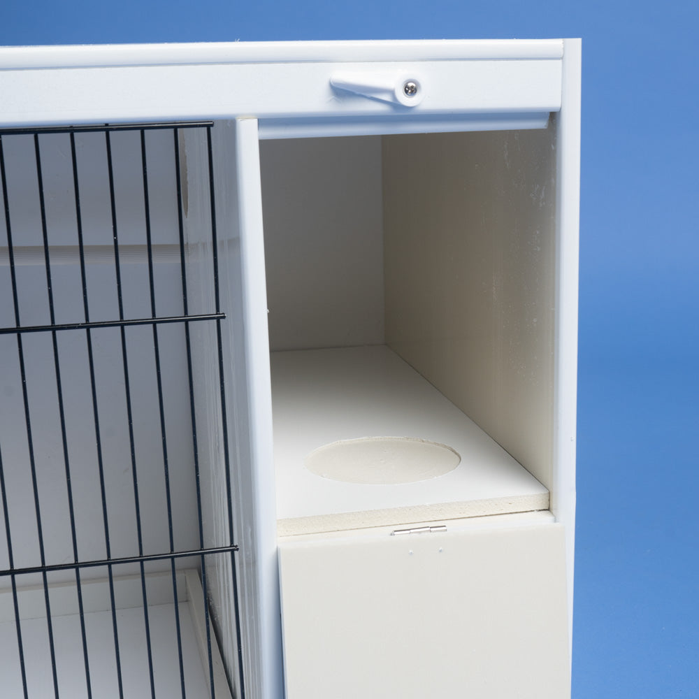 Plastic Budgie Breeding Cage with Nest Box