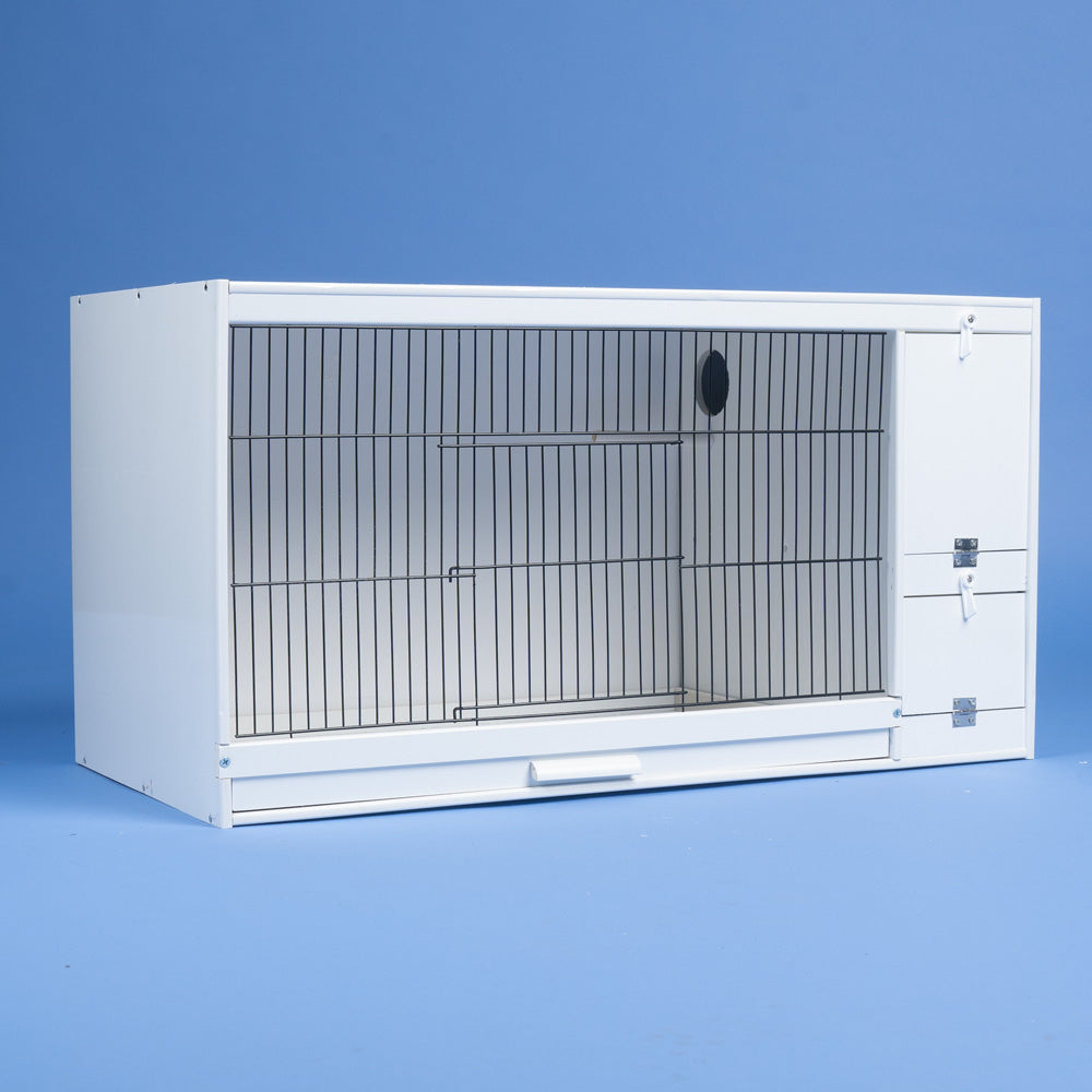 Plastic Budgie Breeding Cage with Nest Box