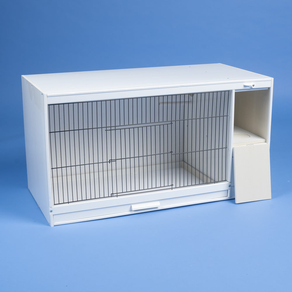 Plastic Budgie Breeding Cage with Nest Box