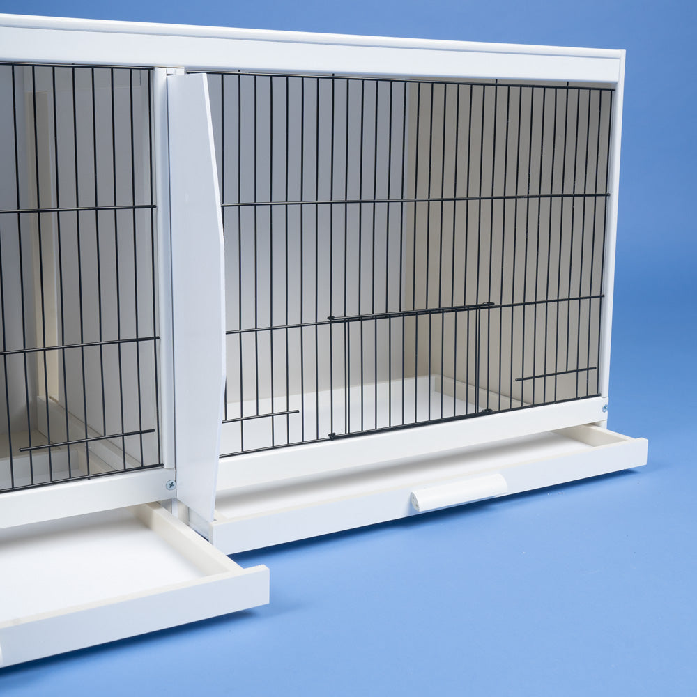 Blocks of Plastic Double Canary Breeding Cages