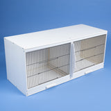 Blocks of Plastic Double Budgie Breeding Cages