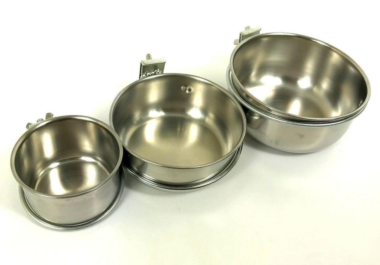 Stainless Steel Water & Feeding Bowl - 250ml